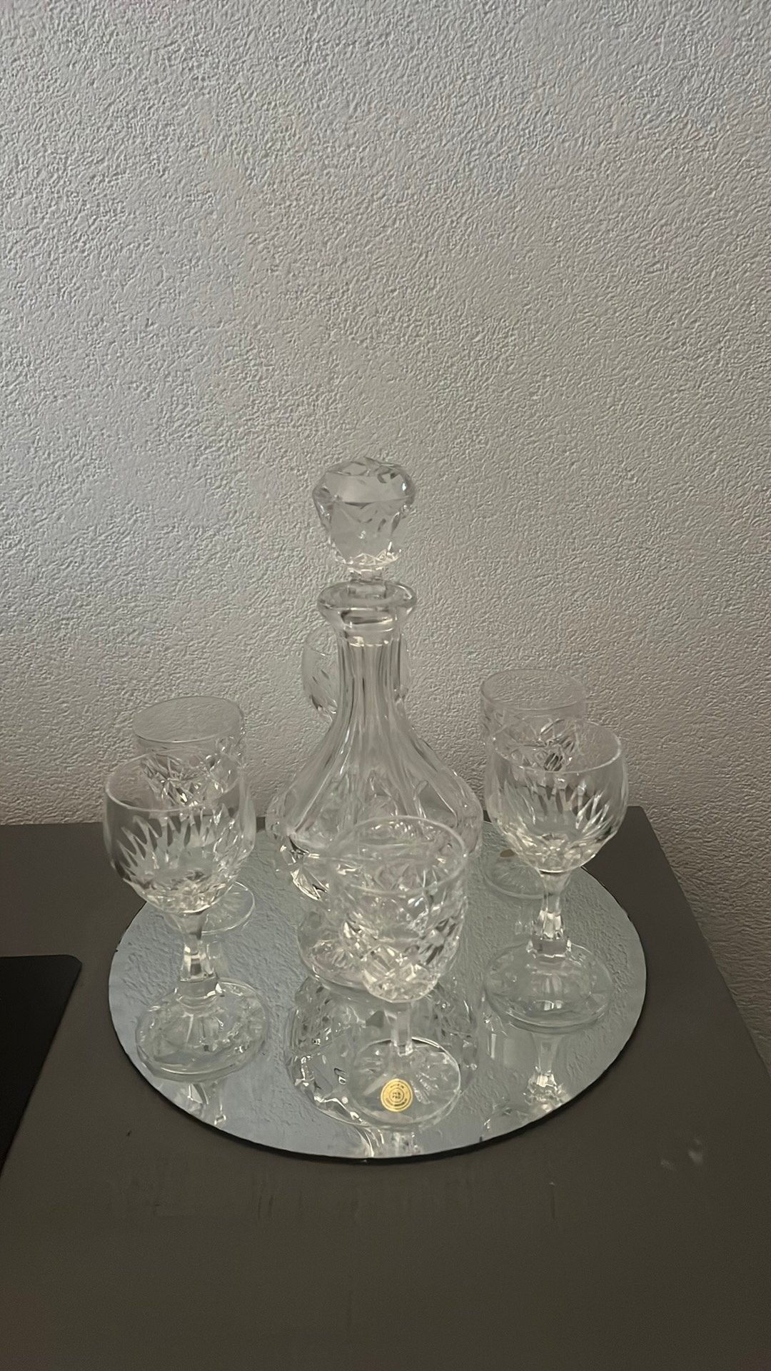 Boheemse kristal 24% loodkristal set, Antiek en Kunst, Antiek | Glas en Kristal, Ophalen