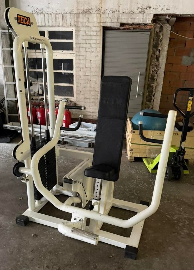 TECA CHEST PRESS TRICEPS PRESS 2 in 1, Ophalen of Verzenden, Gebruikt, Borst, Overige typen