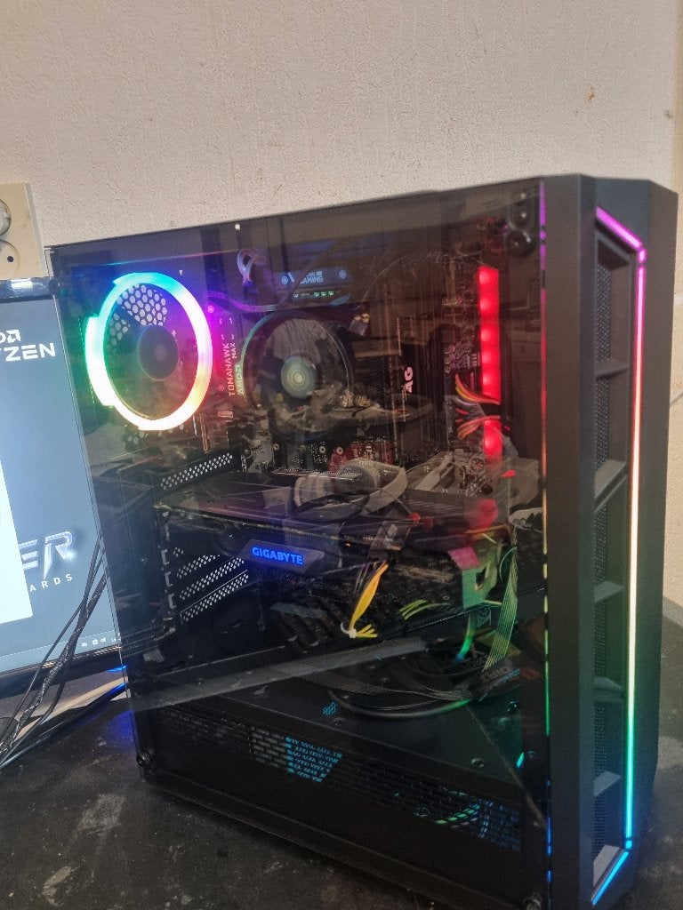 Game PC ryzen 7 2700x 8-core,32GB DDR4,GTX 1660 ti z. G., Computers en Software, 32 GB, N.v.t., Ophalen of Verzenden, Zo goed als nieuw