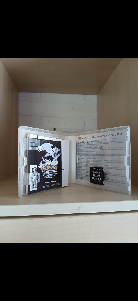 Pokemon black, Ophalen, 1 speler, Zo goed als nieuw, Role Playing Game (Rpg)