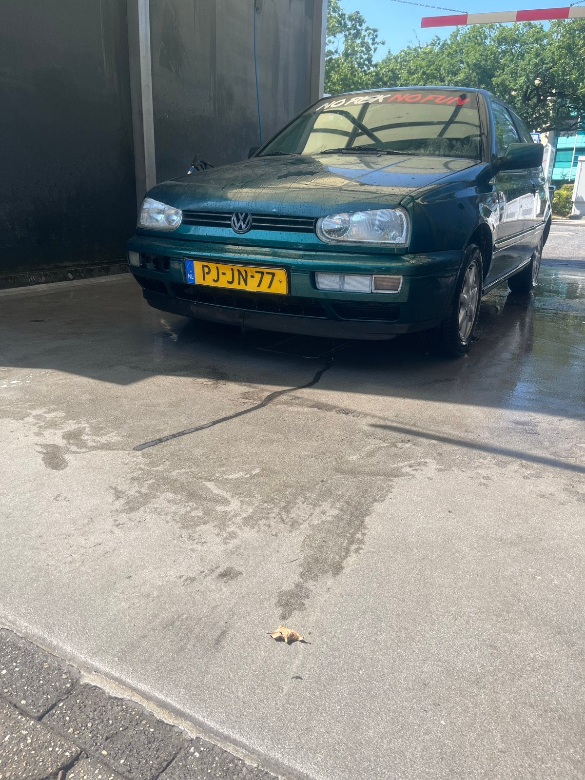 Volkswagen Golf 1.8 GL 55KW E2 1996 Groen, Voorwielaandrijving, 4 cilinders, Origineel Nederlands, 1200 kg