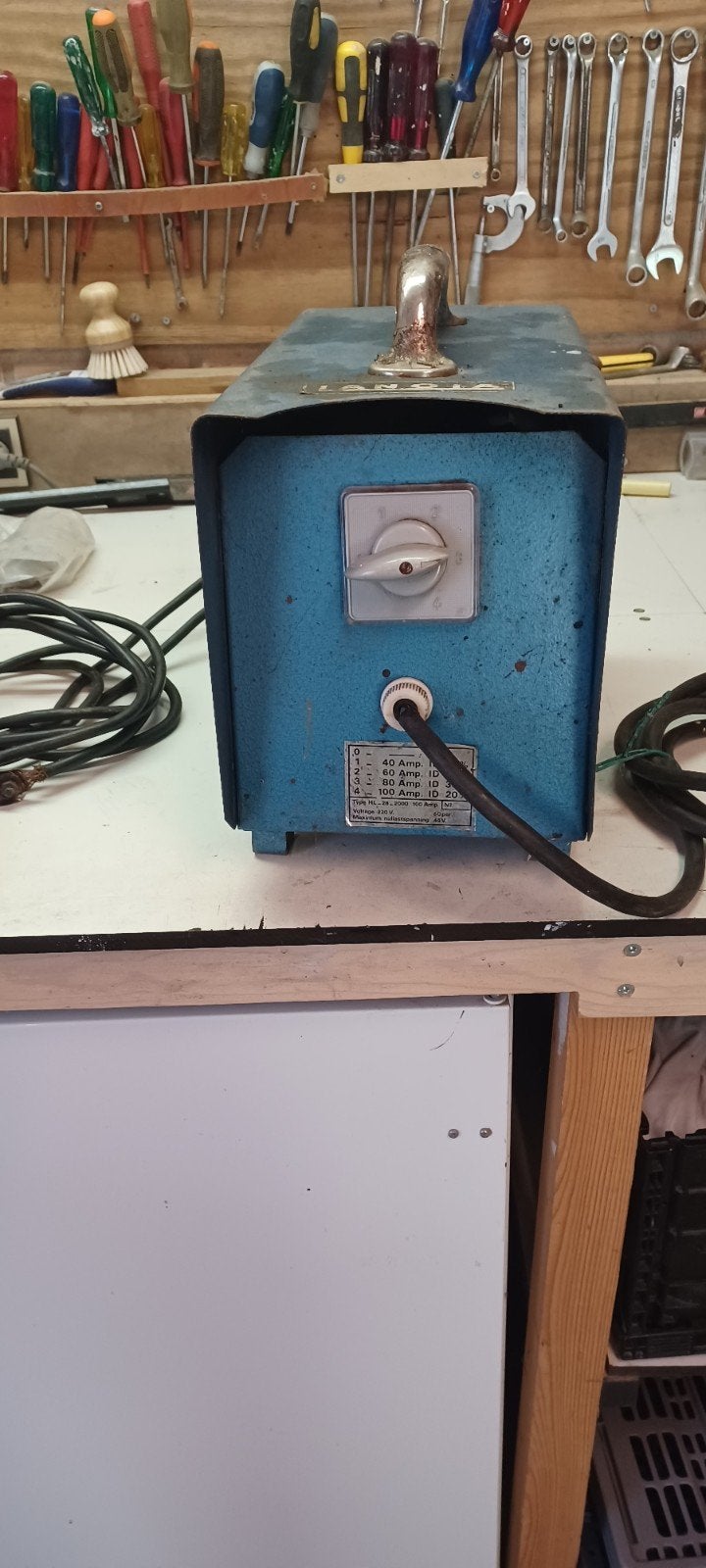 Lancia Lasapparaat - Ouder model, werkt nog goed, Ophalen of Verzenden, Gebruikt, Minder dan 150 ampère, Elektroden