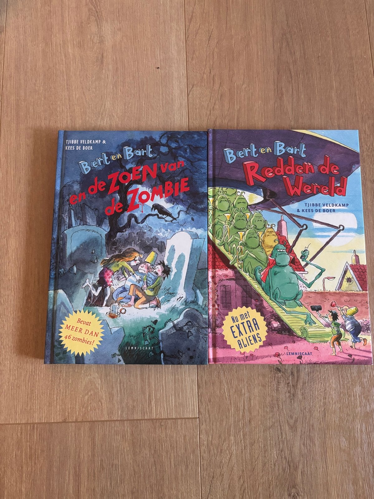 Bert en Bart: De Zoen van de Zombie & Redden de Wereld, Ophalen, Zo goed als nieuw, Fictie algemeen