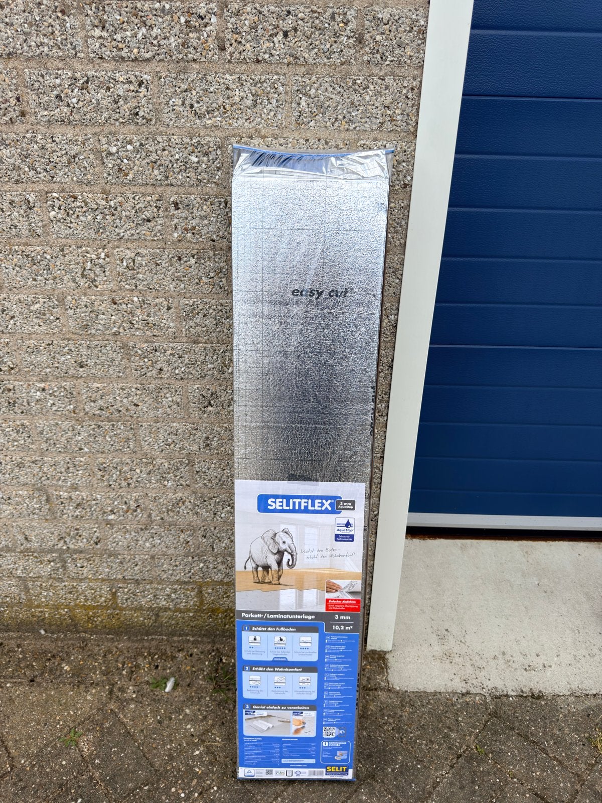 Selitflex Parket/Laminaatondervloer 3mm - 10,2 m², Kunststof, Overige typen, Nieuw, 10 m² of meer