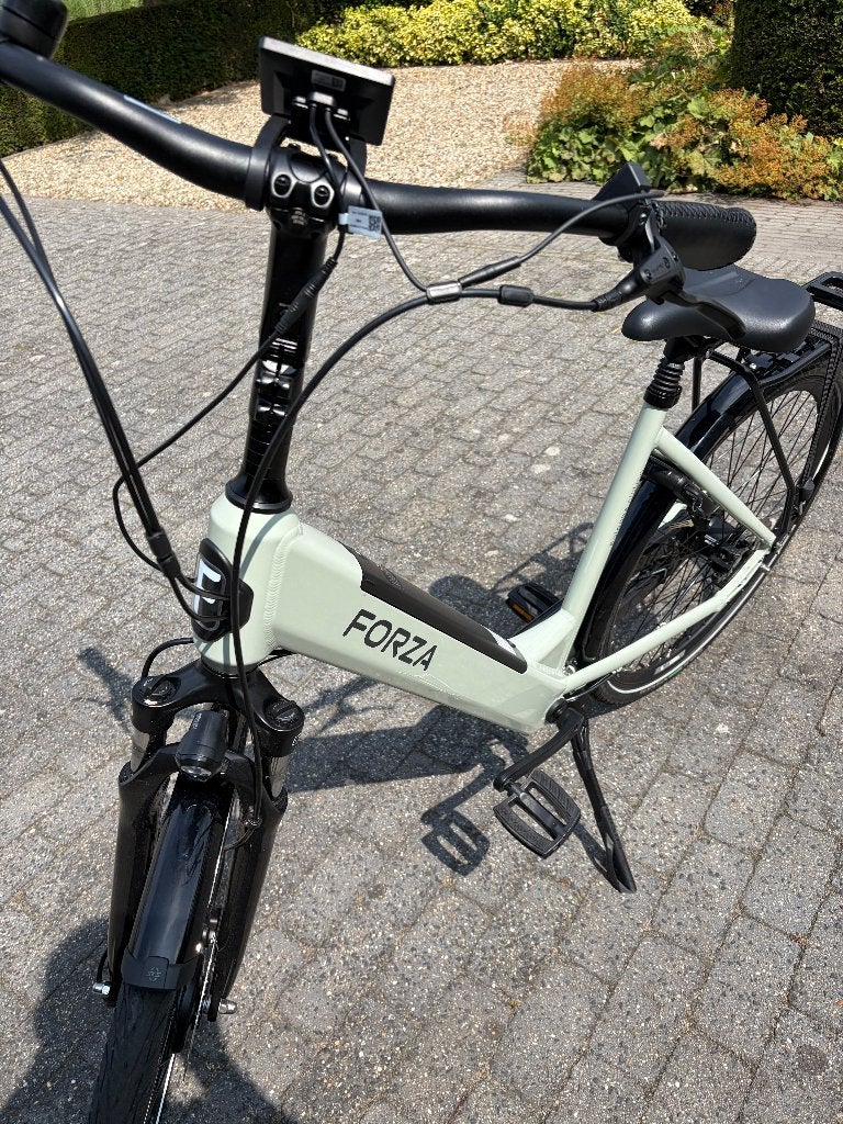 Forza Fiets Bologna Platino E-bike - Zo goed als nieuw, Nieuw, 51 tot 55 cm, 50 km per accu of meer, Ophalen