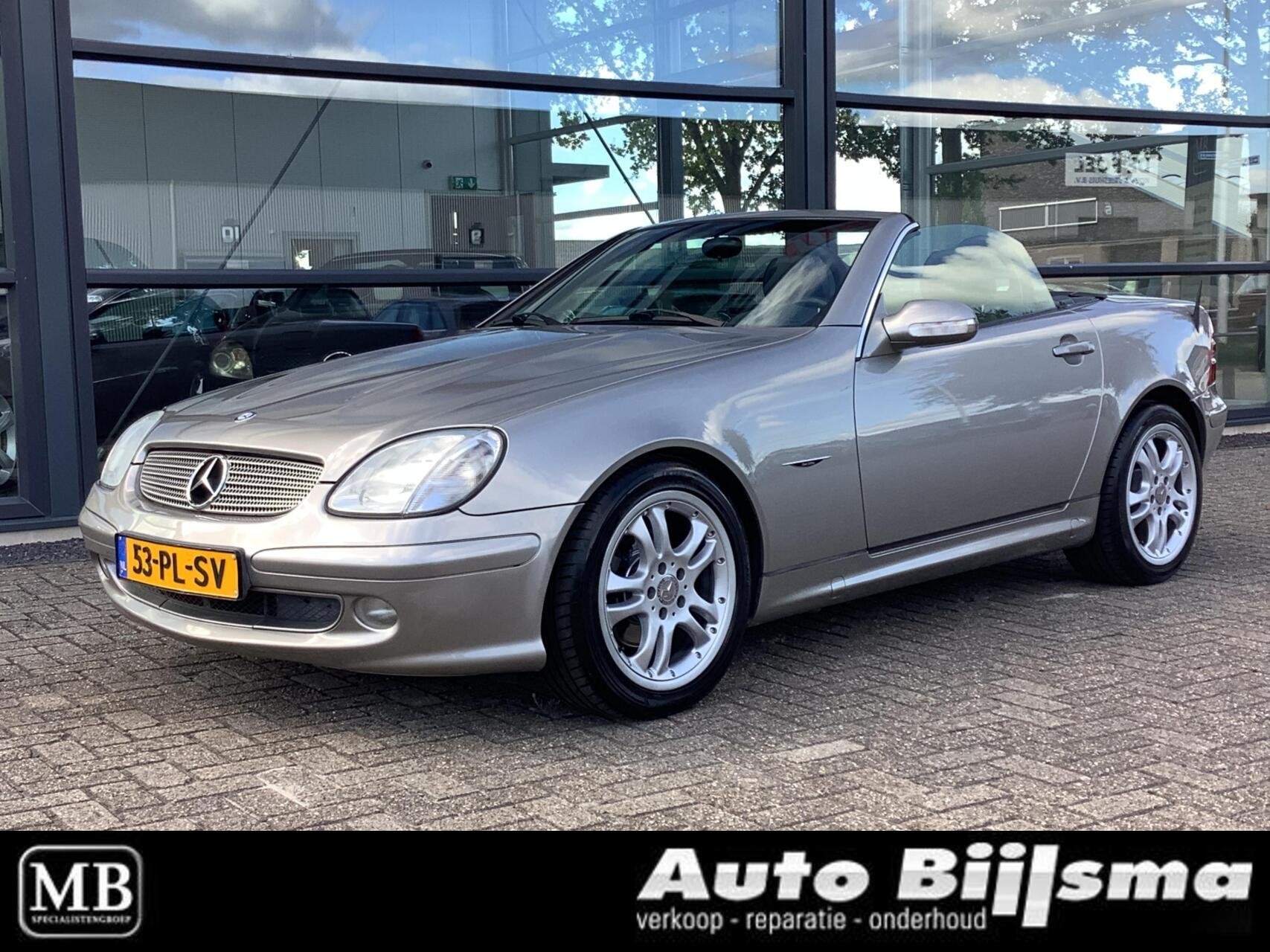 Mercedes SLK-klasse 200 K. Final Edition automaat, cruise, l, 1998 cc, Achterwielaandrijving, Gebruikt, 4 cilinders