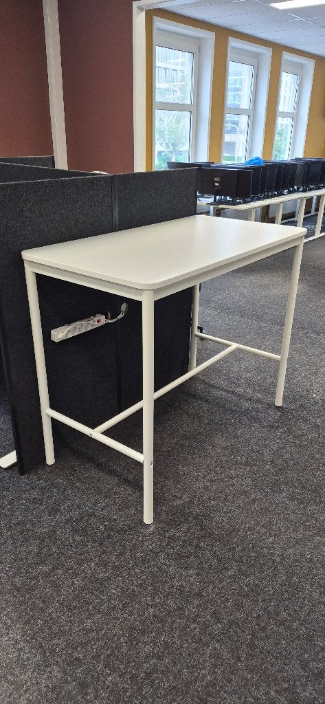 Ikea TOMMARYD statafel wit., Huis en Inrichting, Ophalen, Zo goed als nieuw