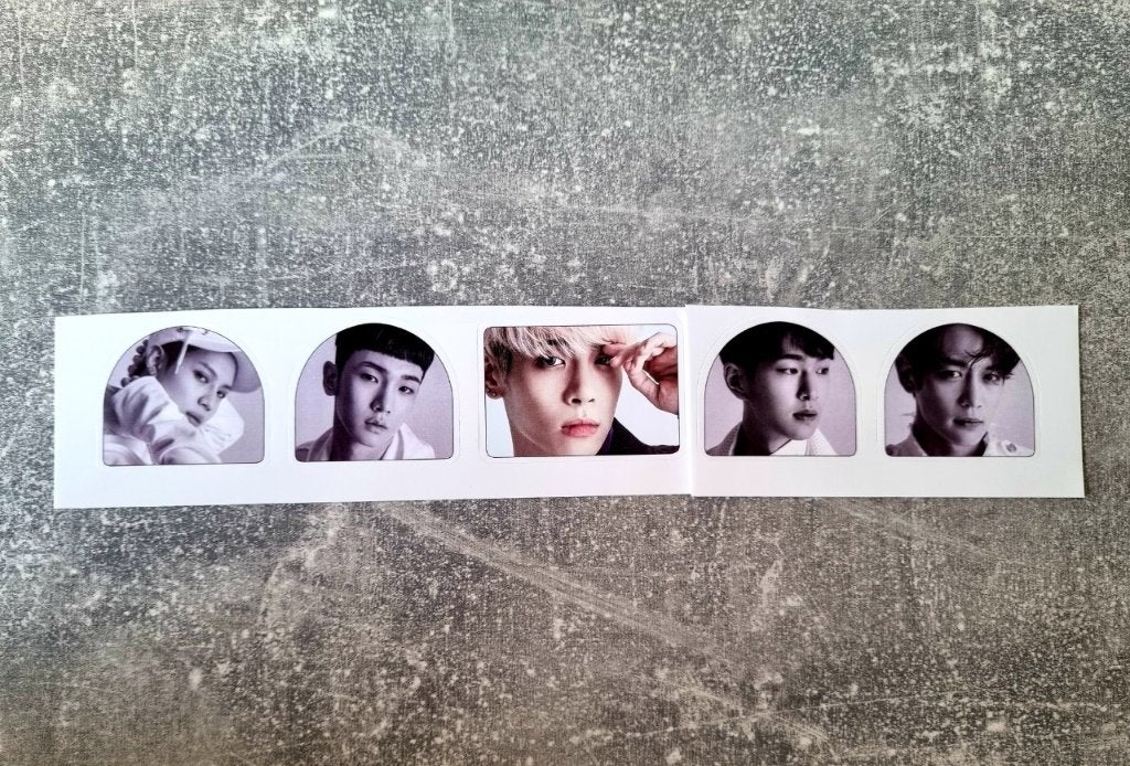 KPOP | SHINee | Stickers (2 sets), Ophalen of Verzenden, Nieuw, Overige typen