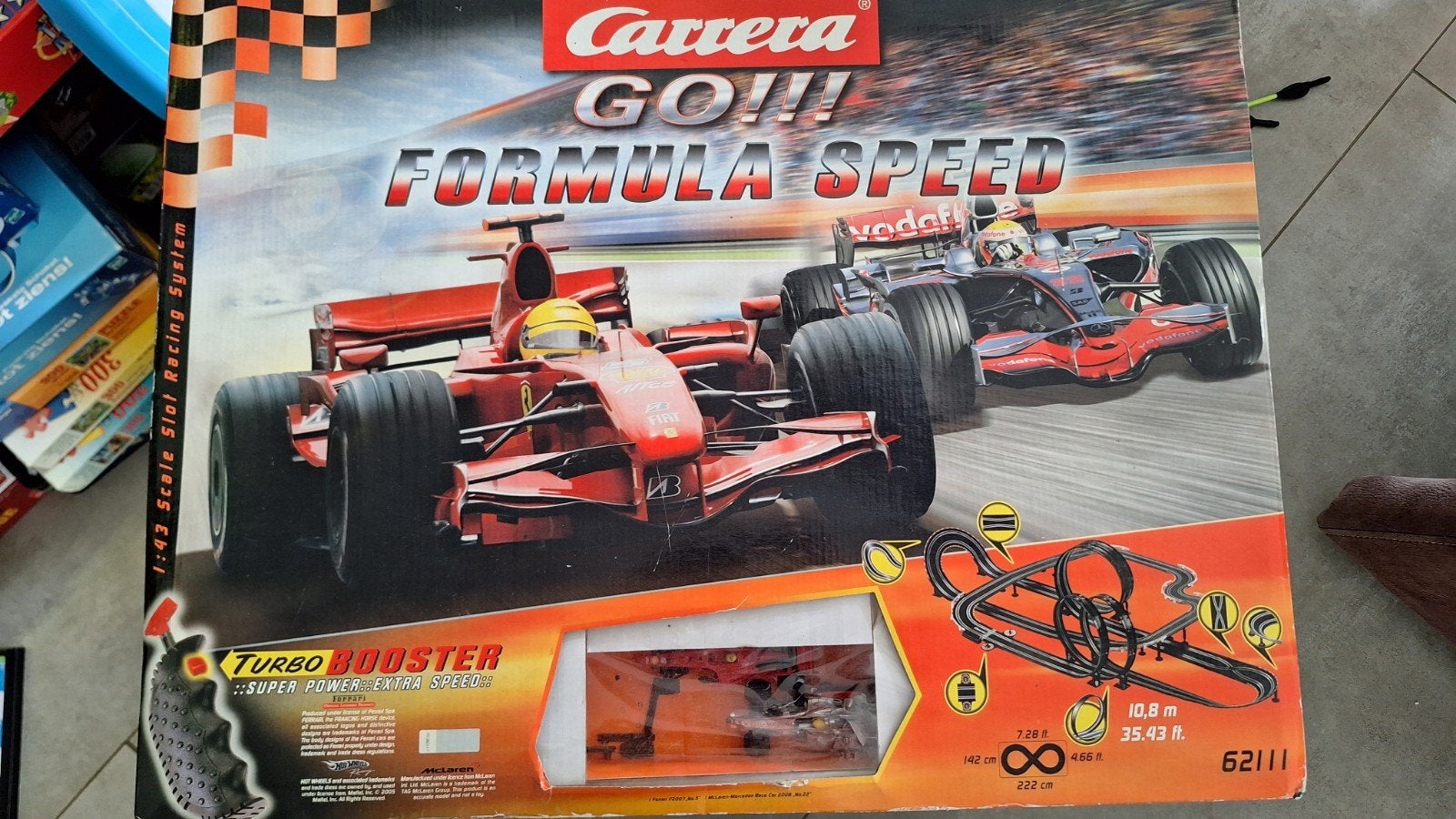 Carrera GO!!! Formula Speed Racebaan, Ophalen, Carrera, Elektrisch, Racebaan