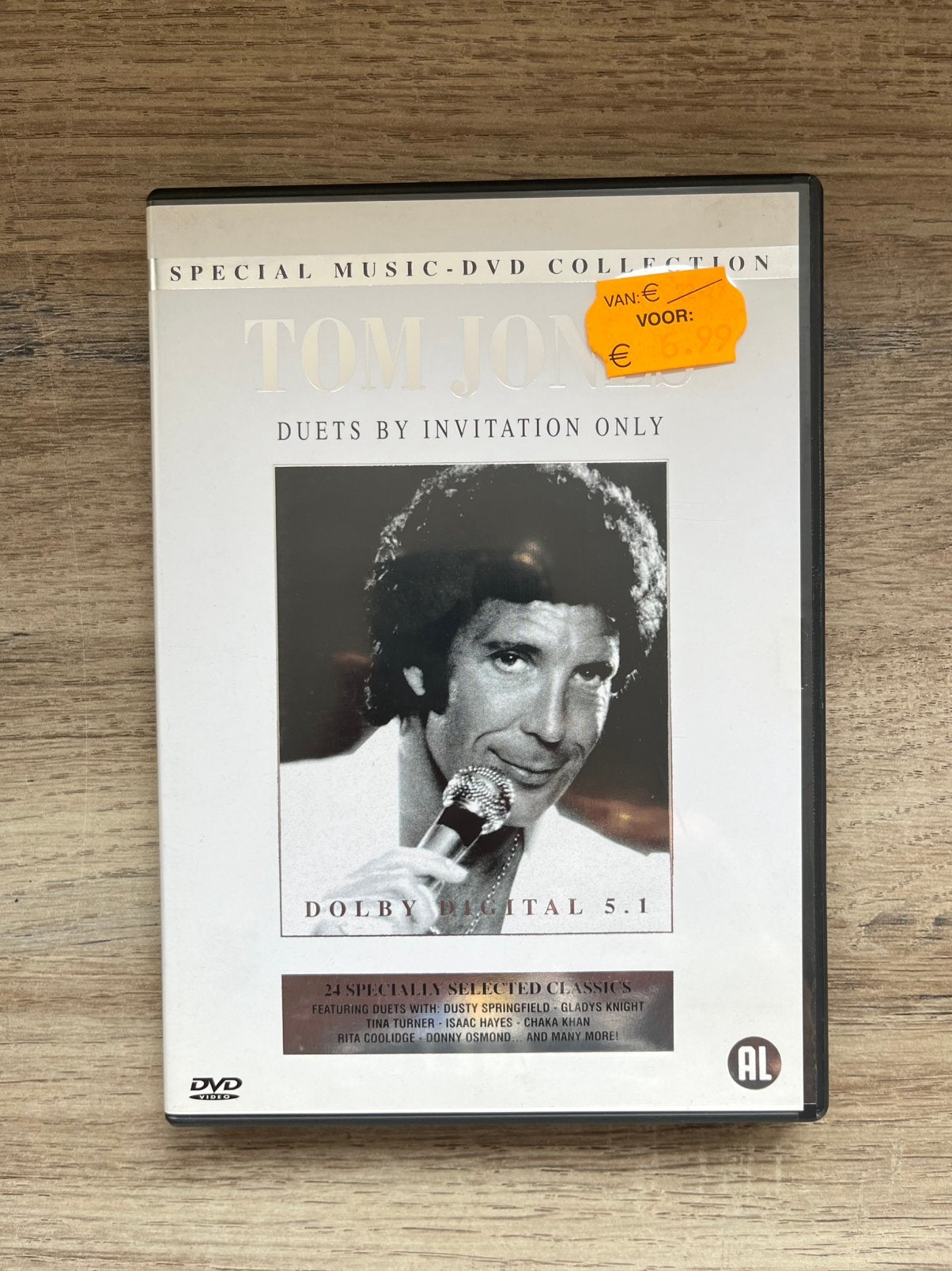 Tom Jones, Cd's en Dvd's, Dvd's | Muziek en Concerten, Alle leeftijden, Ophalen of Verzenden, Zo goed als nieuw