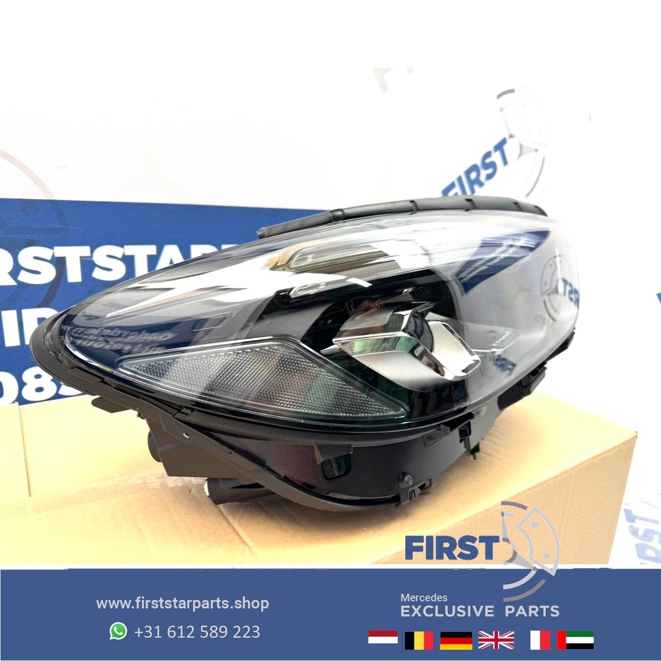 W247 B KLASSE RECHTER KOPLAMP LED HIGH PERFORMANCE 2018-2024, Gebruikt, -, Ophalen of Verzenden, -