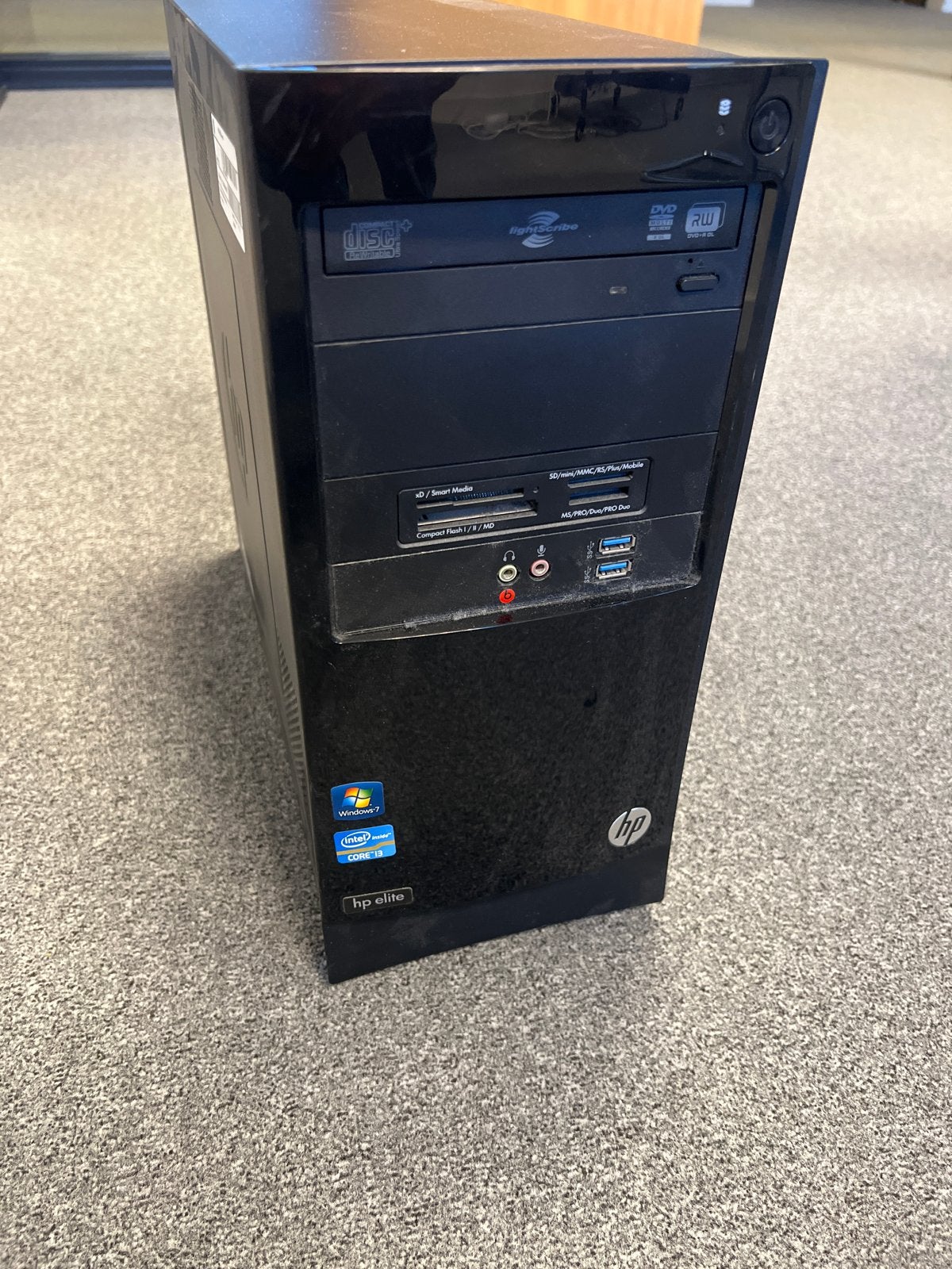 HP Elite 7300 Series MT Desktop PC - i5, 8GB RAM, 500GB HDD, Gebruikt, HDD, 2 tot 3 Ghz, 8 GB