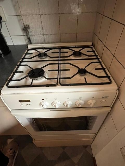 Gasfornuis, Witgoed en Apparatuur, Fornuizen, Ophalen, Gebruikt, 4 kookzones, Gas