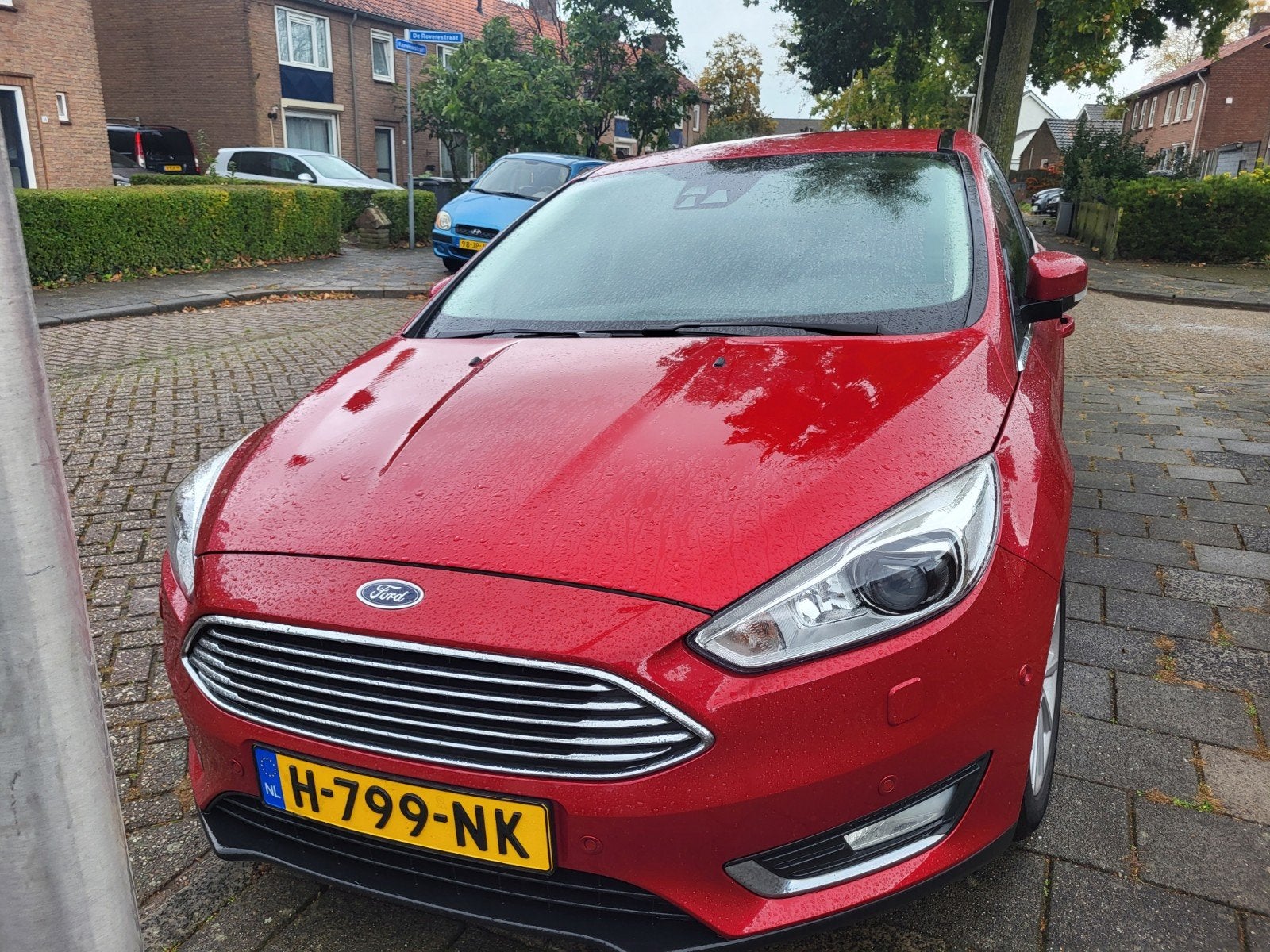 Ford Focus 1.0 Ecoboost 92KW 5D AUT 20.17 Rood  -  140 km, Auto's, 1227 kg, 125 pk, 3 cilinders, Geïmporteerd