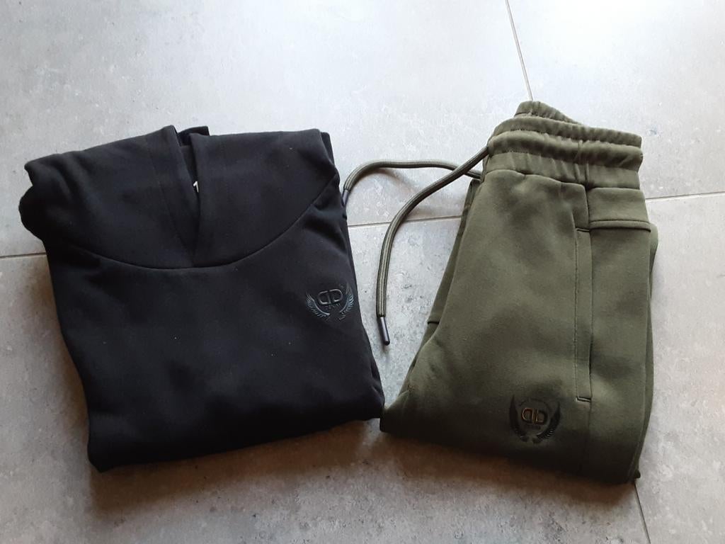 Dutch dream denim hoody trui n joggingbroek maat 116 z.g.a.n, Ophalen of Verzenden, Zo goed als nieuw
