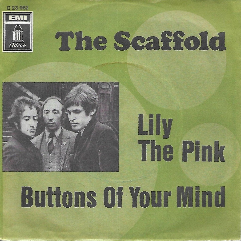 The Scaffold - Lily the pink, Ophalen of Verzenden, Gebruikt, 7 inch, Pop