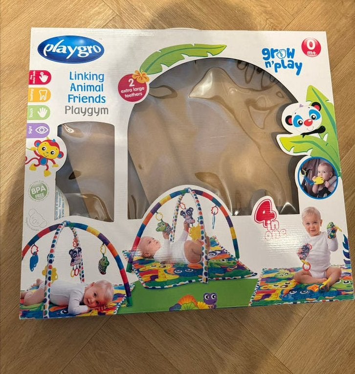 Playgro 4-in-1 Speelkleed Babygym, Ophalen of Verzenden, Zo goed als nieuw, Speelkleed