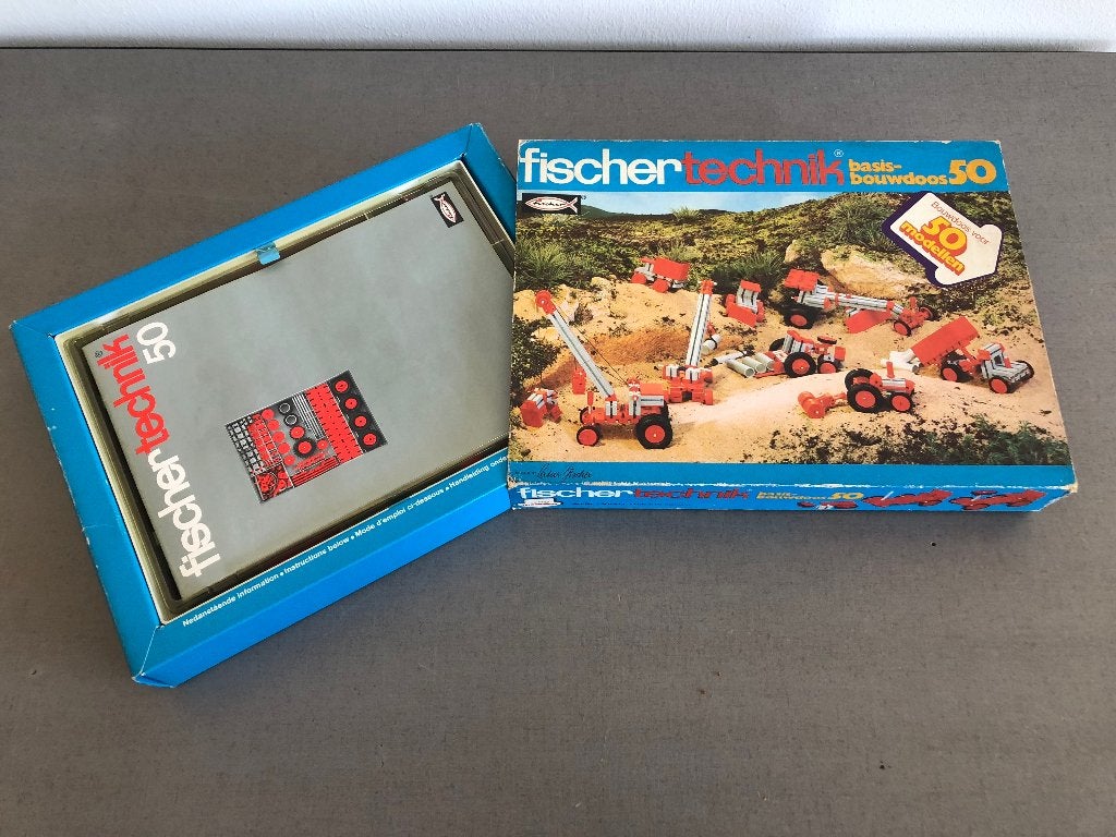 Fischertechniek Aanvuldoos 50/1, Kinderen en Baby's, Speelgoed | Bouwstenen, Ophalen of Verzenden, Zo goed als nieuw, Overige merken