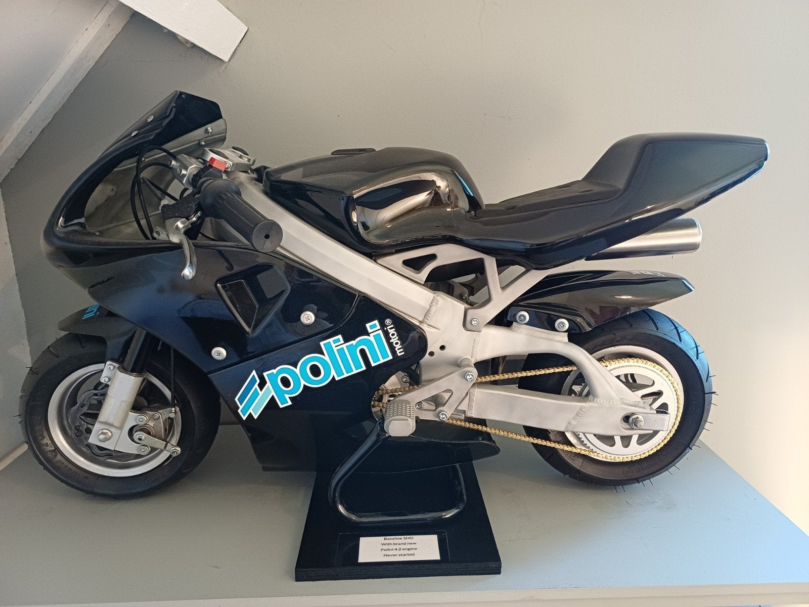 Minibike (pocketbike) met splinternieuw! Polini 4.2 blok, Fietsen en Brommers, Minibikes, Midibikes en Pitbikes, Nieuw, Overige typen