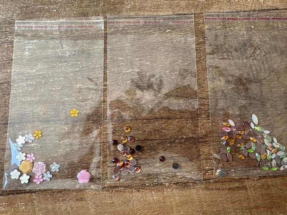 Diverse grotere steentjes voor diamond painting, Ophalen, Nieuw, Natuur en Bloemen, Kunststof
