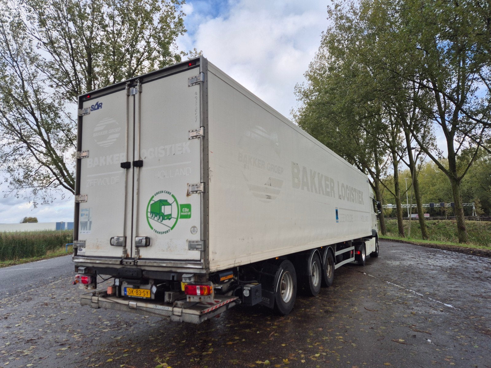 Koeltrailer oplegger Sor stuuras kastentrailer 9 stuks, Ophalen of Verzenden