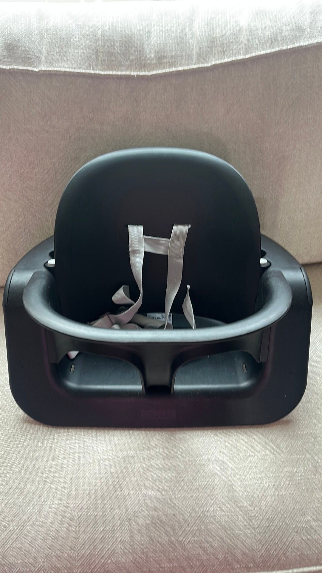 Baby set steps stokke zwart, Kinderen en Baby's, Kinderstoelen, Ophalen of Verzenden, Zo goed als nieuw, Meegroeistoel