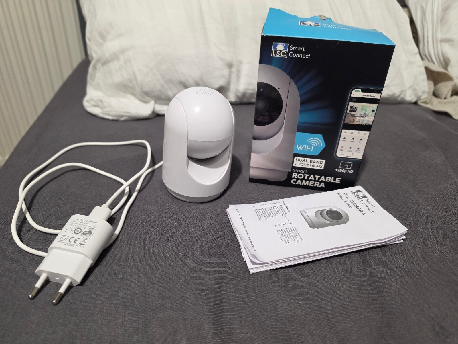LSC Smart Connect PTZ Binnencamera - Zo goed als nieuw, Audio, Tv en Foto, Videobewaking, Ophalen, Zo goed als nieuw, Binnencamera