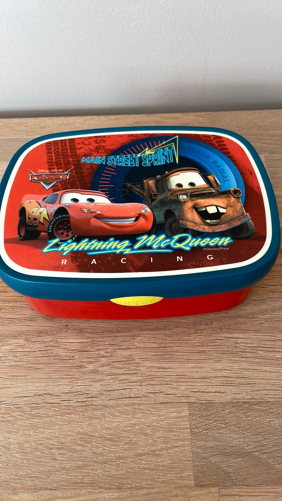 Mepal Cars Broodtrommel - Bliksem McQueen & Takel, Ophalen of Verzenden, Gebruikt