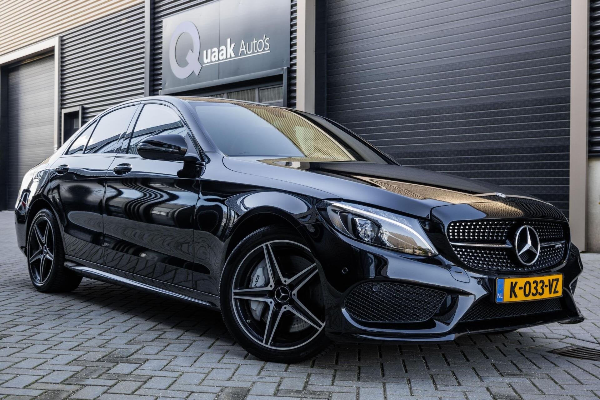 Mercedes-Benz C-klasse C43 AMG 4MATIC | COMPLETE HISTORIE |, Auto's, Euro 6, 367 pk, Leder, Bedrijf