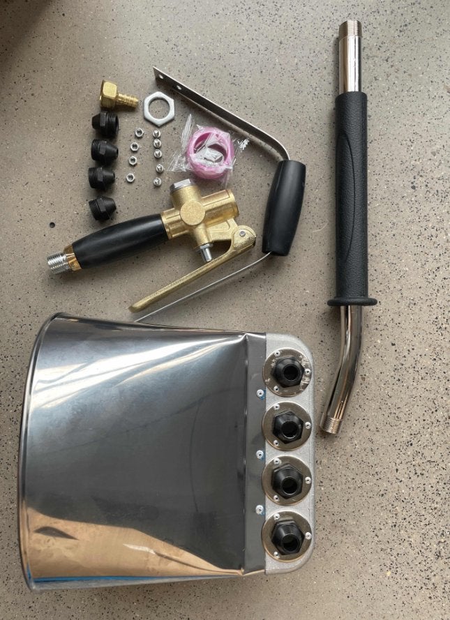 Professionele cementmortelpistool / muurstucpistool, Ophalen of Verzenden, Nieuw
