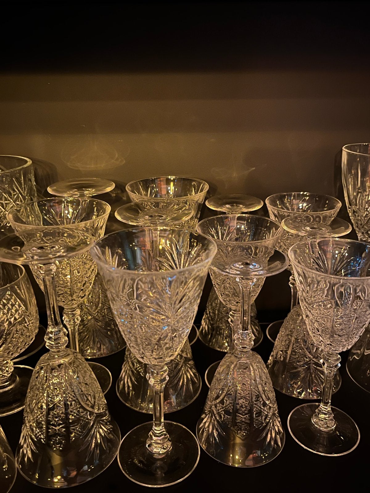 12x wijnglazen (Cristal d'Arques-Durand Chesney), Ophalen