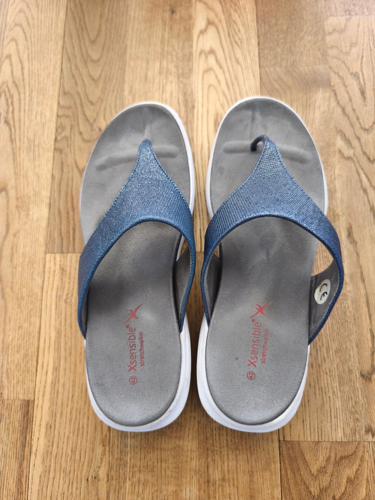 Xsensible teenslippers mt 42 als nieuw, Xsensible, Ophalen of Verzenden, Zo goed als nieuw, Slippers