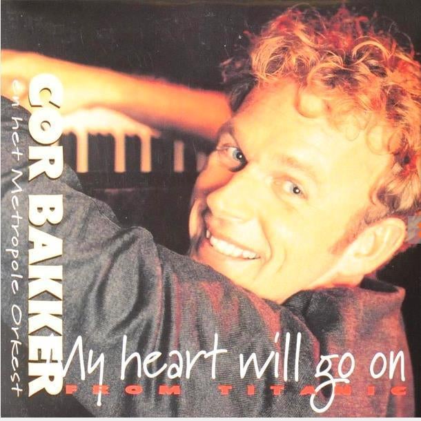 cd-single van Cor Bakker - My heart wil go on, Verzenden, Zo goed als nieuw, Pop