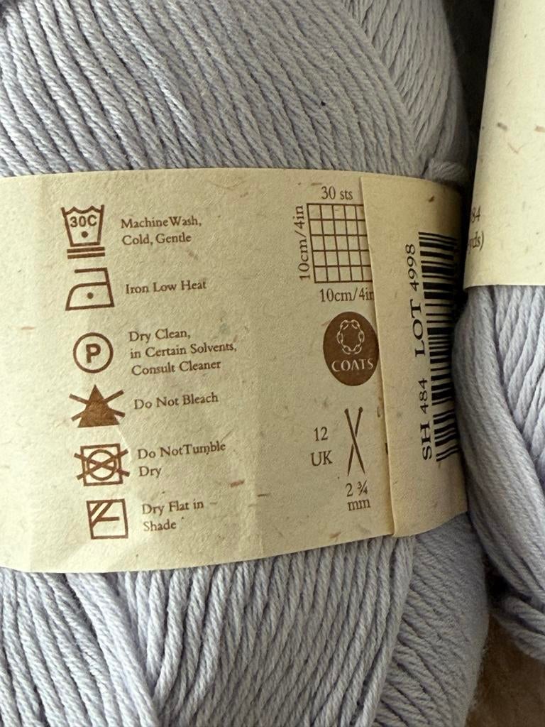 Rowan & Classic Yarns superzacht katoen - rookvrij huis, Ophalen of Verzenden, Nieuw, Breien of Haken, Wol of Garen
