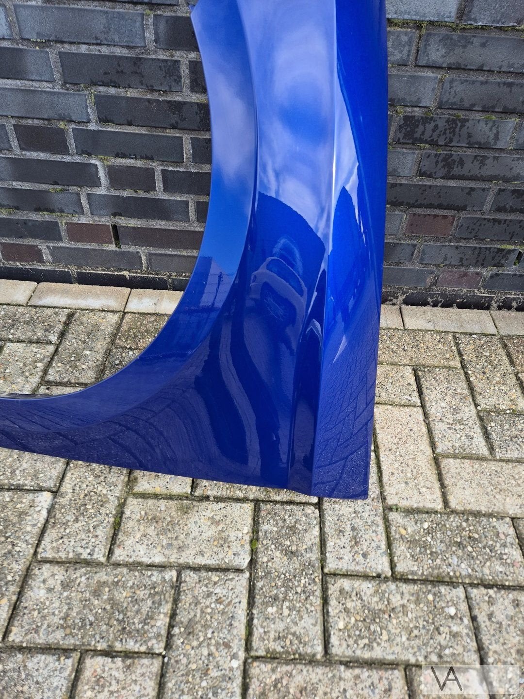 Seat Leon 5f 2013 - 2020 voorscherm links blauw €200 LW5L, Gebruikt, -, -, Ophalen of Verzenden