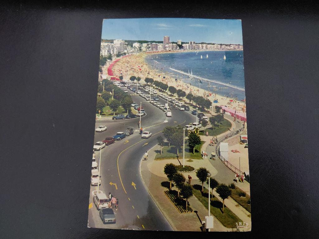 Frankrijk, La Baule, boulevard, gelopen, 1974., Verzenden, 1960 tot 1980, Gelopen, Frankrijk