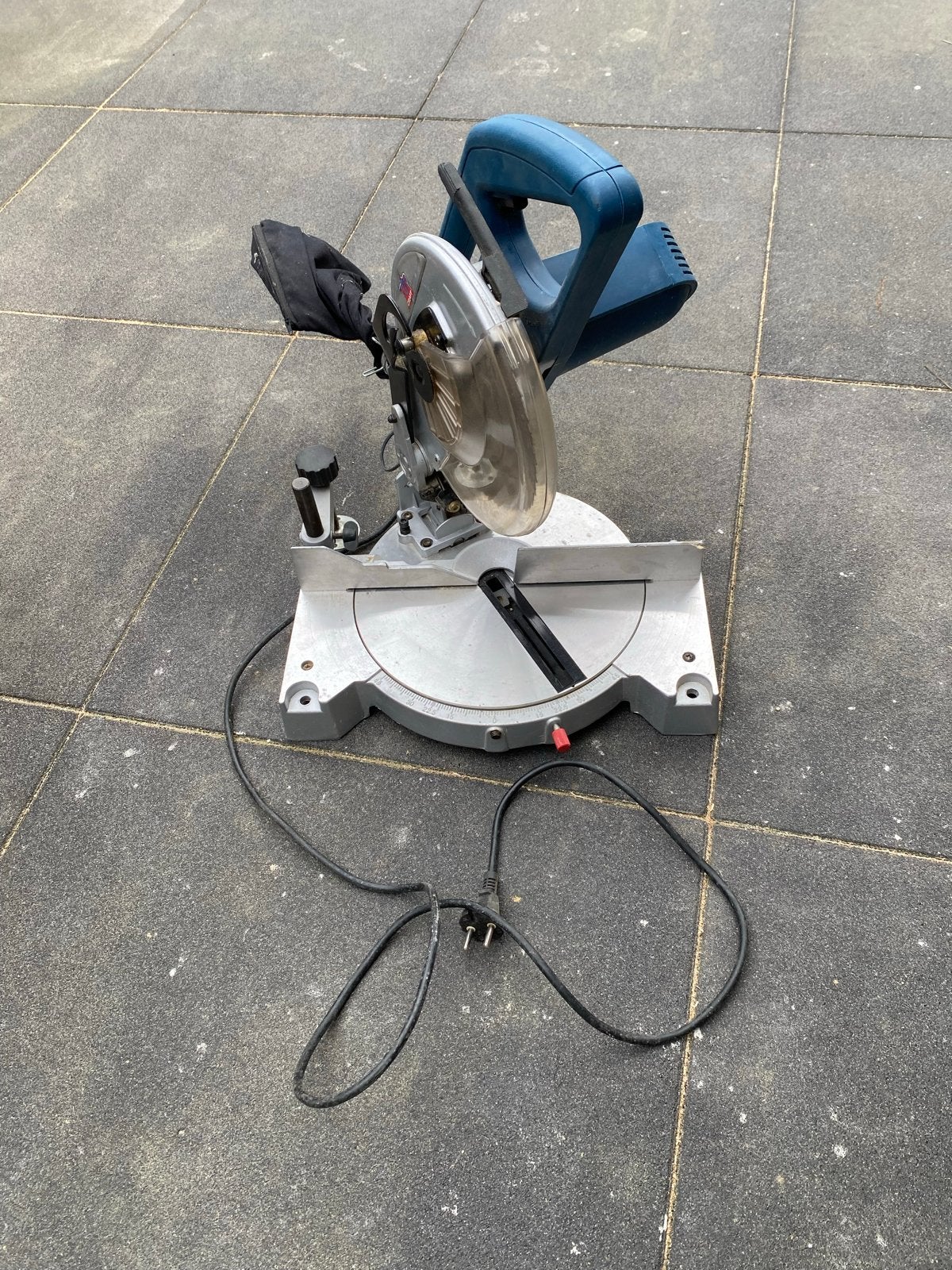 TOP CRAFT Elektrische Verstekzaag TLMS-1200S, Doe-het-zelf en Verbouw, Ophalen, Gebruikt, 70 mm of meer, Afkortzaag