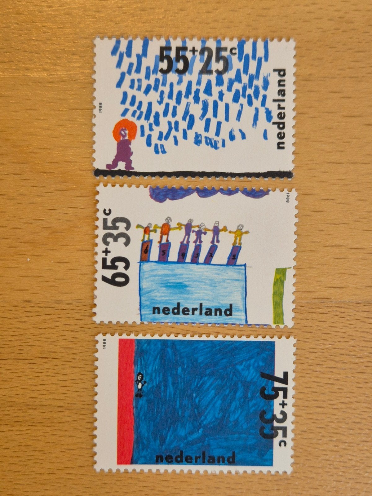 Nederland 1988 kinderpostzegels, Ophalen of Verzenden, Na 1940, Postfris
