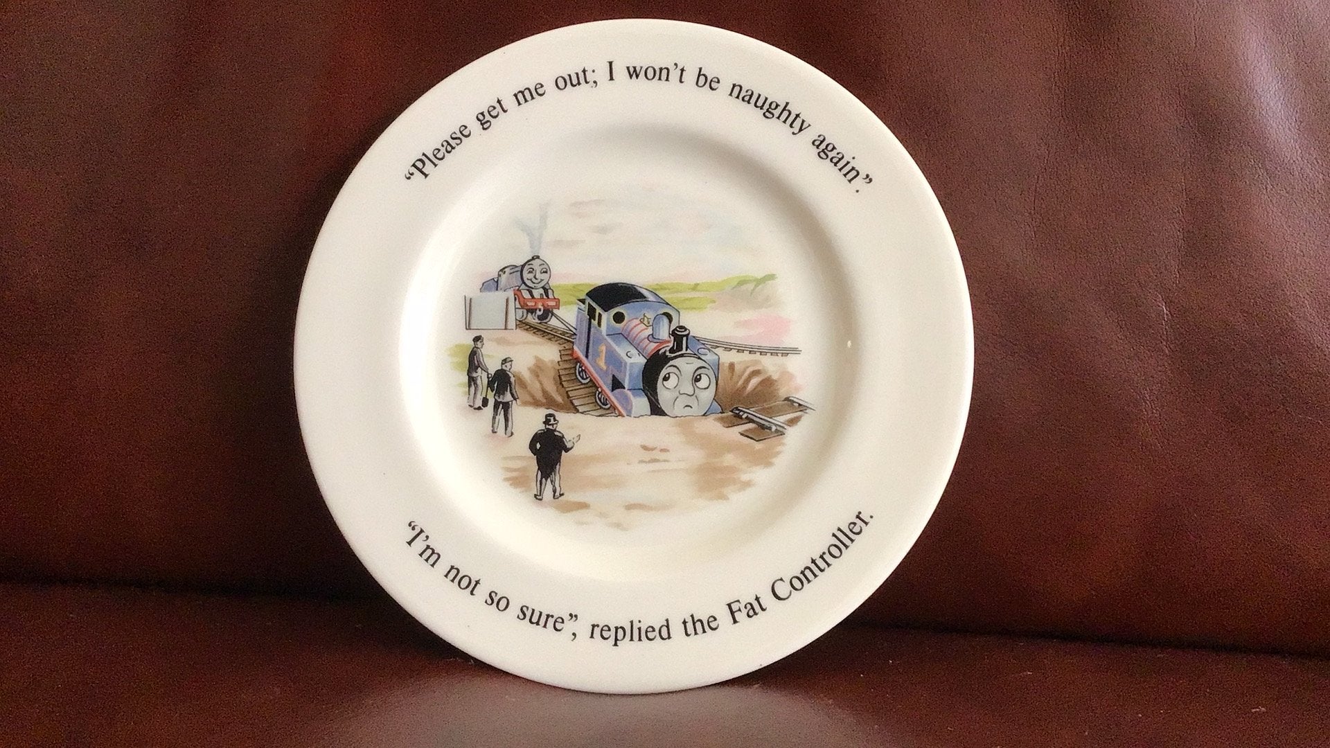Wedgwood “Thomas the Tank Engine” bordje  1984, Ophalen of Verzenden