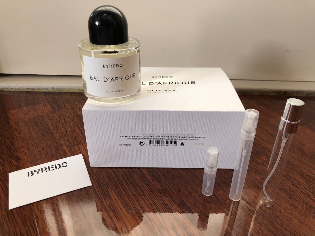 Byredo bal d'afrique - 2ml - 5ml - 10ml, Ophalen of Verzenden, Nieuw