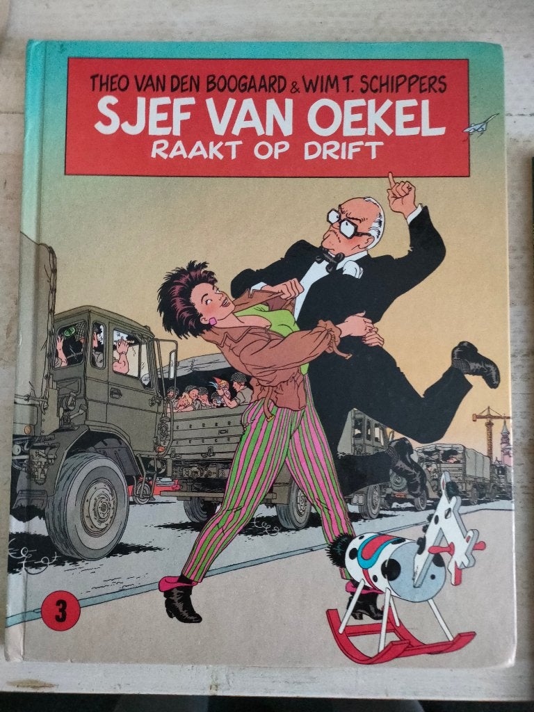 SJEF VAN OEKEL hardcover, Boeken, Eén stripboek, Ophalen of Verzenden, Gelezen