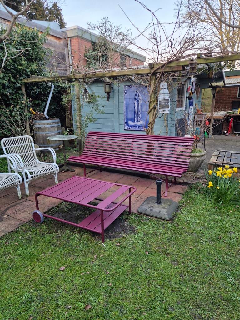 Fermob Luxembourg grote lounge tafel nieuw diverse kleuren, Tuin en Terras, Ophalen, Nieuw