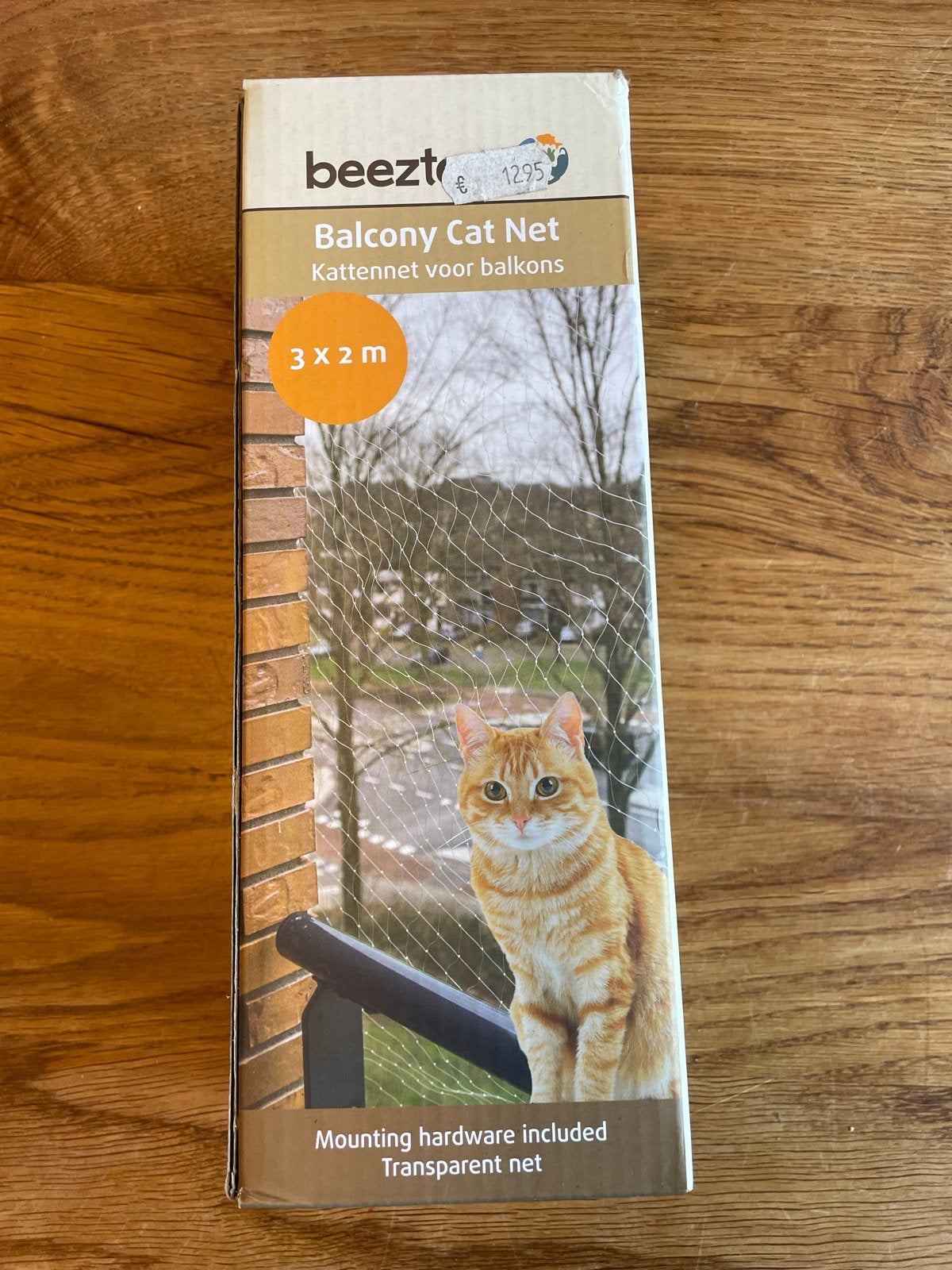 Balkon net van het merk Beeztees. Nooit gebruikt, Ophalen
