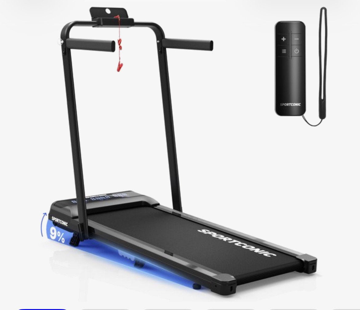 Sportconic Loopband 1-12km/uur, Sport en Fitness, Ophalen, Zo goed als nieuw, Loopband