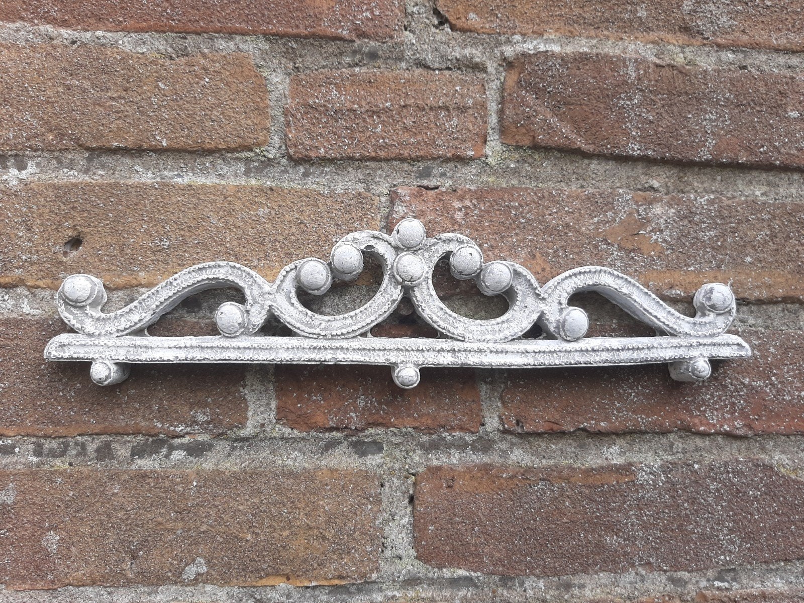 Sierornament wanddecoratie betonnen beeld tuinbeeld beton, Ophalen of Verzenden