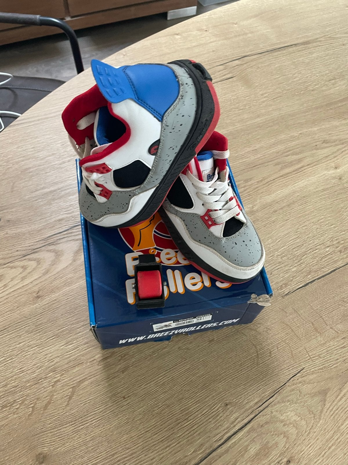 Beppi Breezy Rollers rolschoenen - Maat 34, Ophalen, Verstelbaar, Gebruikt, Kinderen
