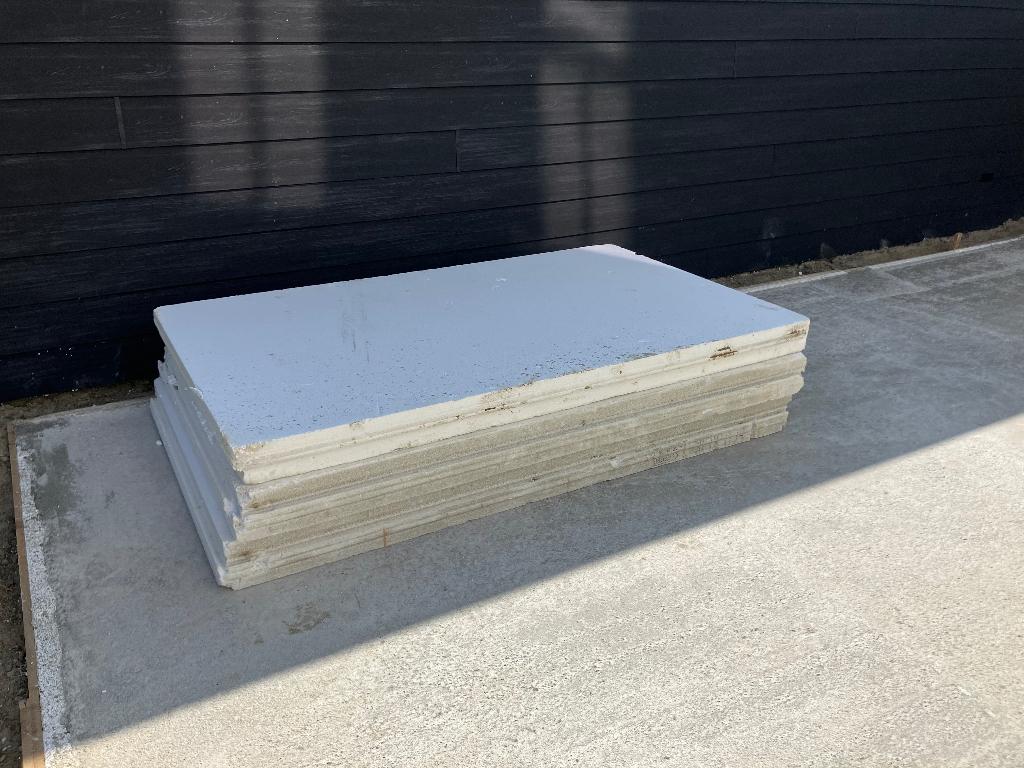 gratis af te halen 3 platen EPS Tempex 130, Ophalen, Gebruikt, 12 cm of meer, Muurisolatie