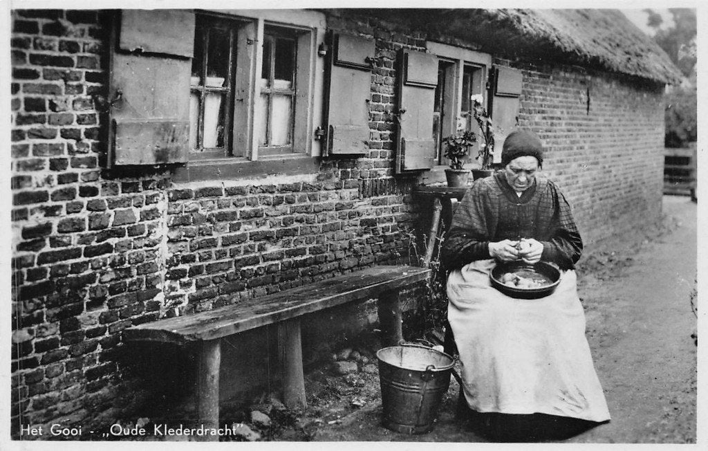 776 Noord-Holland Boerenleven - Oude Klederdrecht 't Gooi, Ophalen of Verzenden, Voor 1920, Ongelopen, Noord-Holland