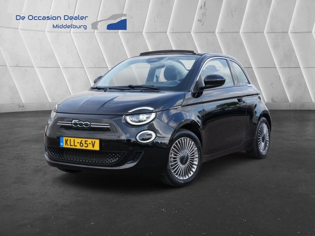 Fiat 500E C Icon 42 kWh rijklaar incl garantie SOH 94.4%, Auto's, Fiat, Bedrijf, Te koop, 500E, ABS, Achteruitrijcamera, Airbags