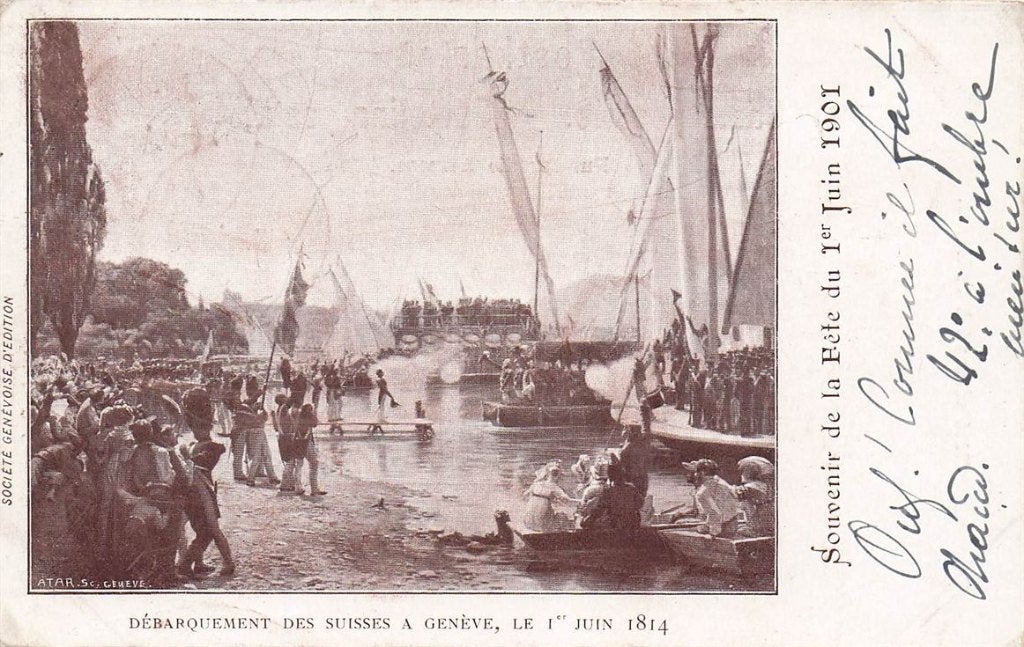 702-294-019 Geneve, Verzenden, Voor 1920, Overig Europa